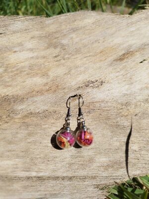 Boucles d'oreilles Abondance - argenté – Image 3