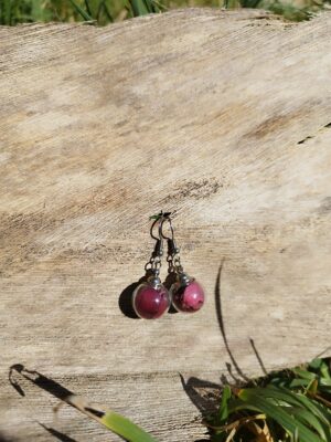 Boucles d'oreilles Féminin Sacré - argenté – Image 2