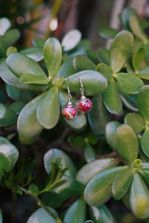 Boucles d'oreilles Abondance - argenté