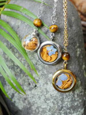 Collier Confiance - médaillon argenté – Image 5
