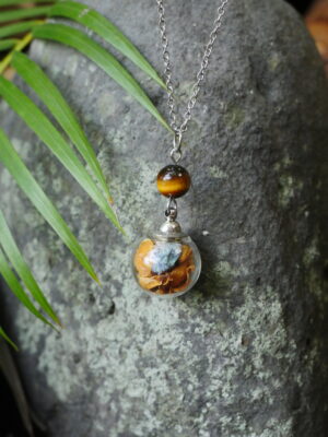 Collier Confiance - sphère argenté – Image 4