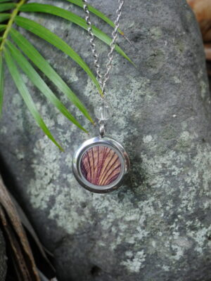 Collier Connexion - médaillon argenté – Image 3