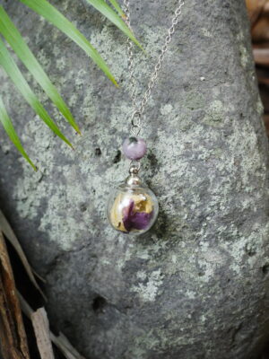Collier Guérison - sphère argenté – Image 3