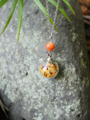 Collier Joie - sphère argenté – Image 2