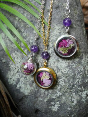 Collier Sérénité - médaillon doré – Image 4