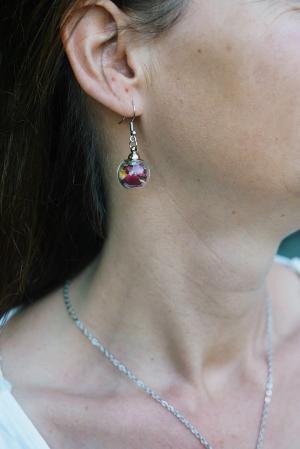 Boucles d'oreilles Fertilité - argenté – Image 5