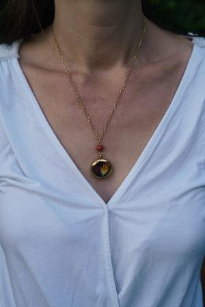 Collier Fertilité - médaillon doré – Image 4