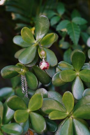 Collier Abondance - sphère argenté – Image 3