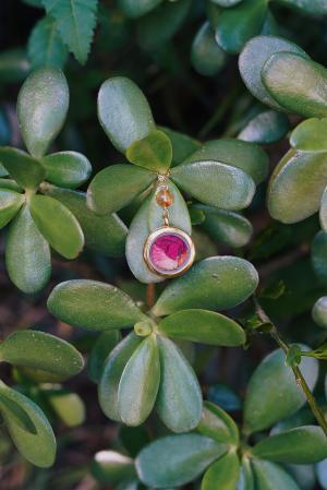 Collier Abondance - médaillon doré – Image 3