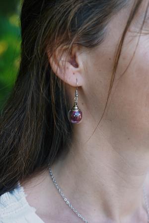 Boucles d'oreilles Féminin Sacré - argenté – Image 5