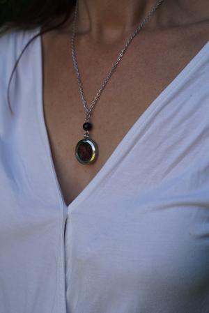 Collier Féminin sacré- médaillon argenté – Image 5