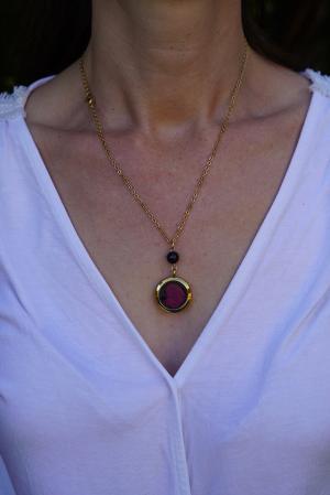 Collier Féminin sacré- médaillon doré – Image 5