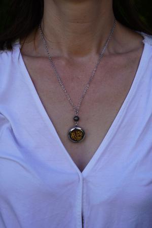 Collier Succès- médaillon argenté – Image 5