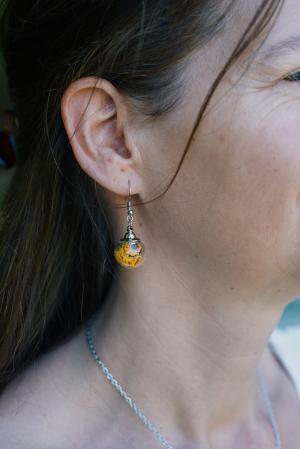 Boucles d'oreilles Protection - argenté – Image 3