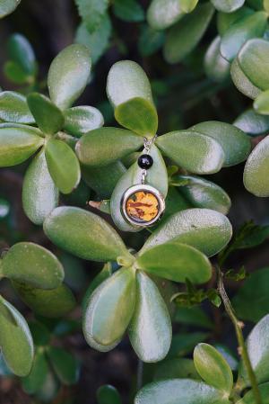 Collier Protection - médaillon argenté – Image 2