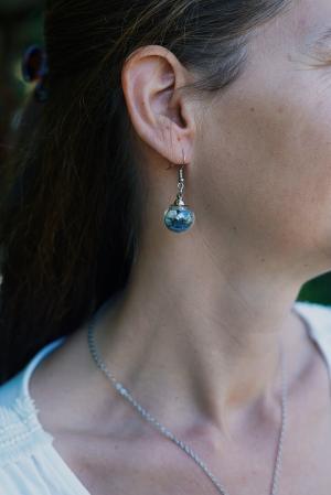 Boucles d'oreilles Communication - argenté – Image 4