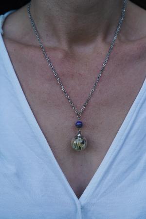 Collier Guérison - sphère argenté – Image 5