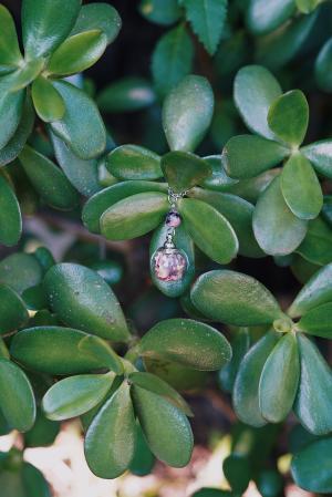 Collier Amour - sphère argenté – Image 2