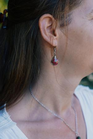 Boucles d'oreilles Nouveau Départ - argenté – Image 4
