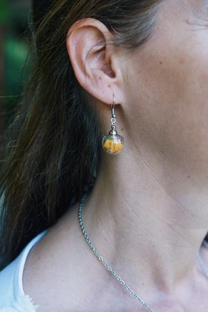 Boucles d'oreilles Confiance - argenté – Image 4