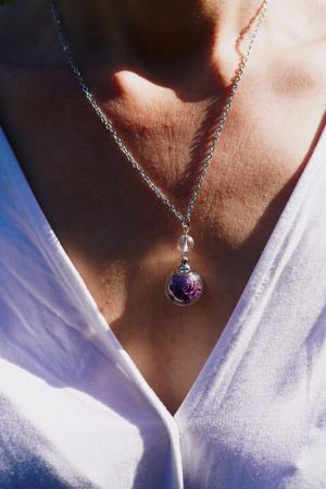 Collier Connexion - sphère argenté – Image 4