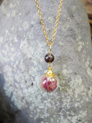 Collier Féminin sacré - sphère - doré – Image 5