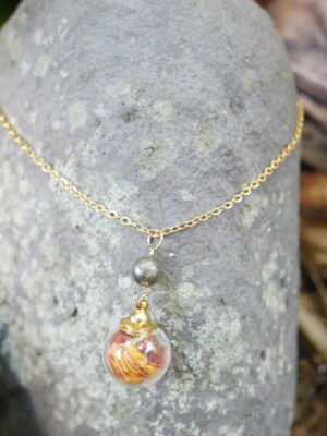 Collier Succès- sphère doré – Image 3
