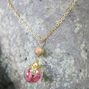 collier sphère doré nouveau départ