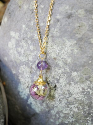 Collier Sérénité - sphère dorée – Image 4