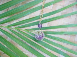 Collier Sérénité - sphère dorée – Image 3