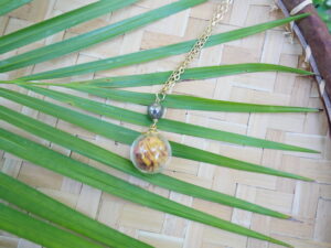 Collier Succès- sphère doré – Image 4